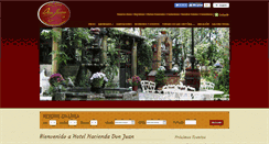 Desktop Screenshot of hotelhaciendadonjuan.mx
